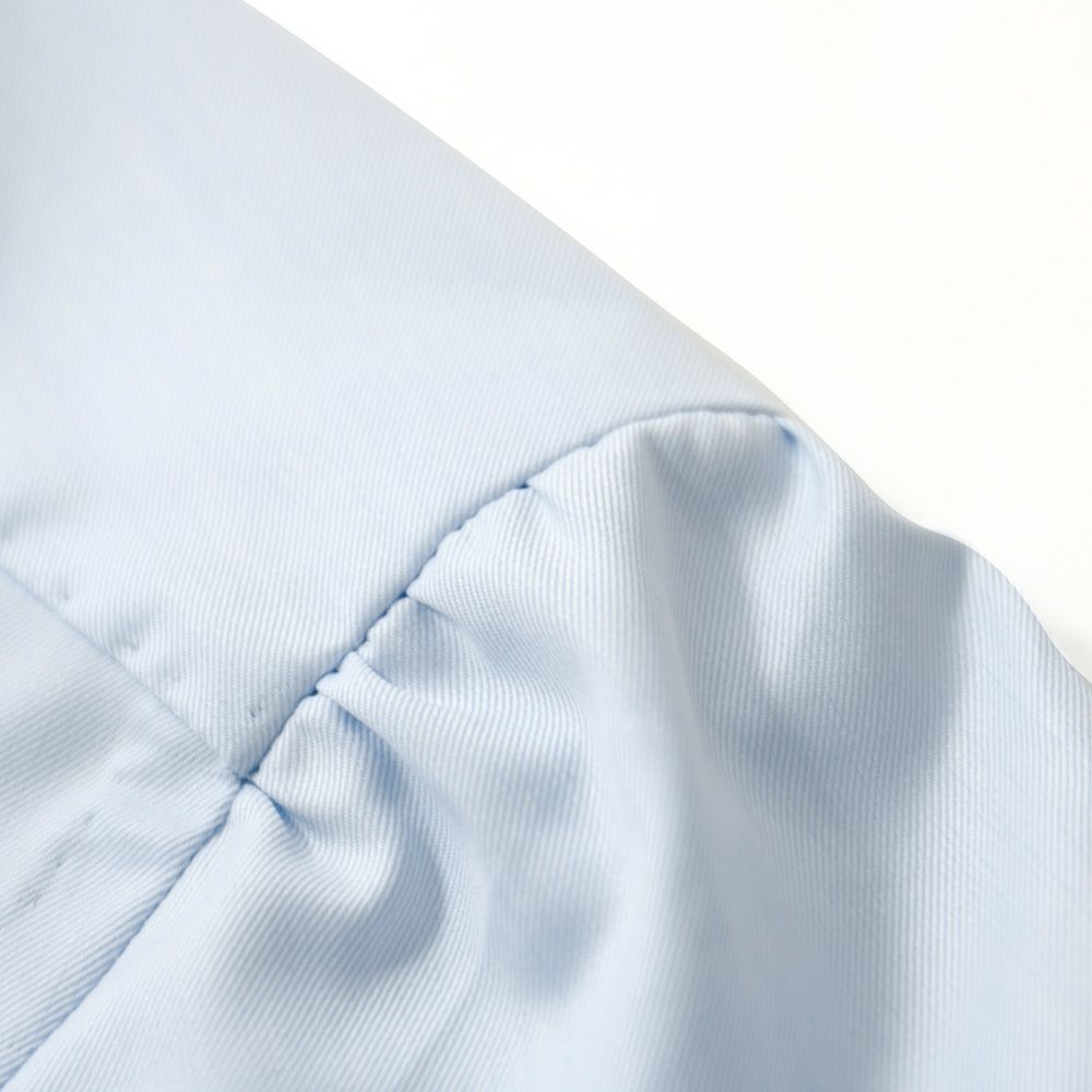 RING JACKET Napoli レギュラーカラーシャツ ブルー無地 | RING