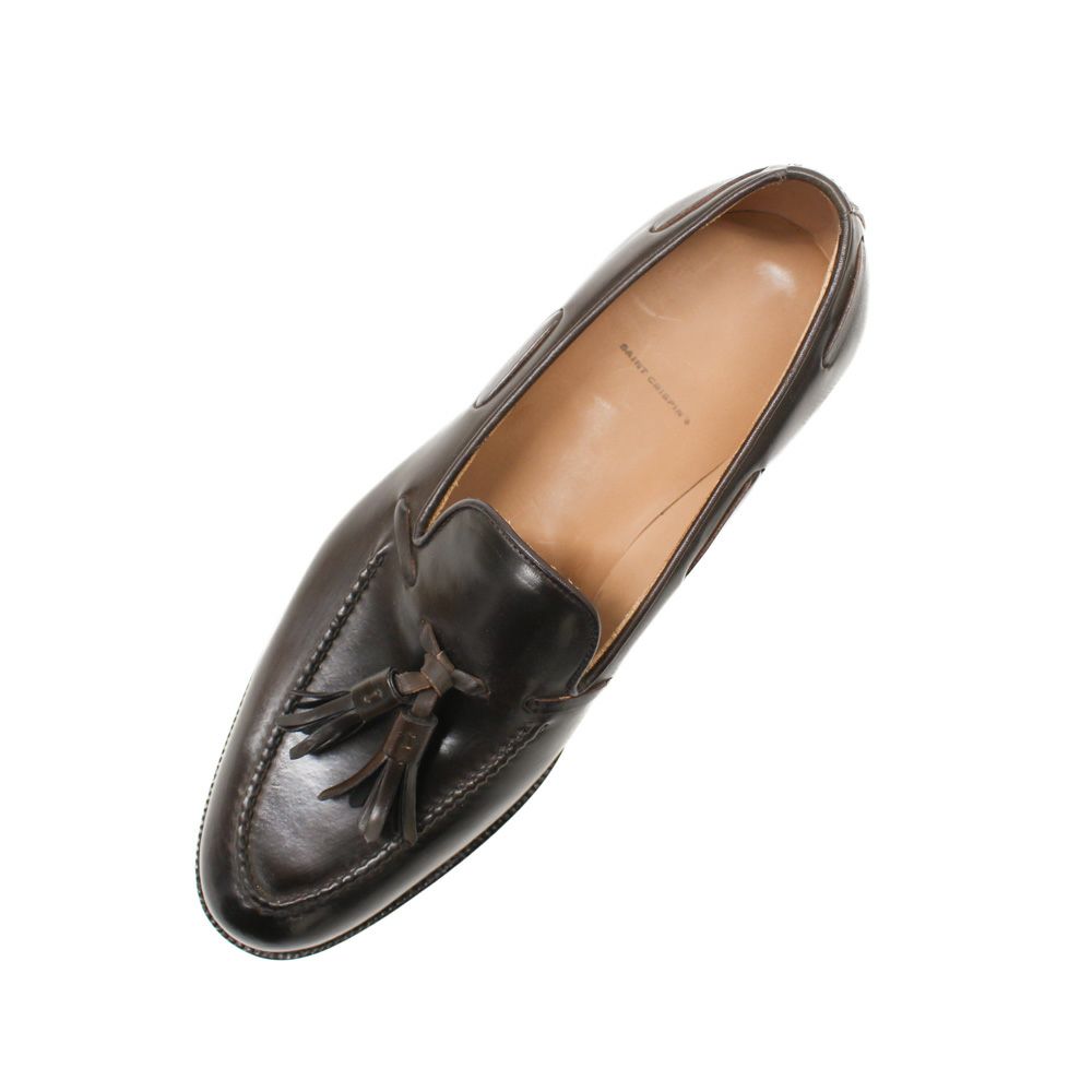 Saint Crispin`s サンクリスピン コードバン タッセルローファー  