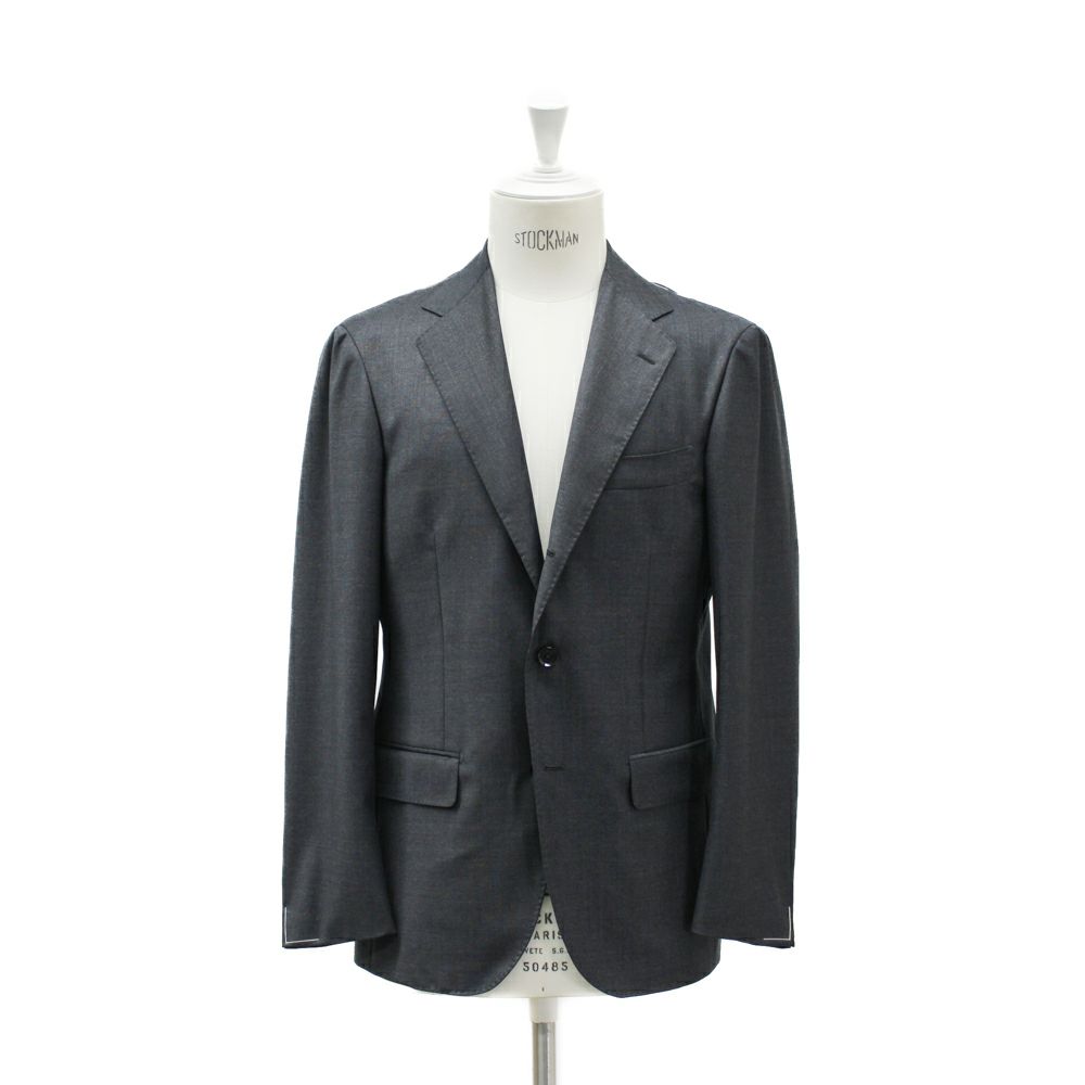 スーパー110'sウール スーツ チャコールグレー Model No-301 S-186 | RING JACKET MEISTER ONLINE  STORE