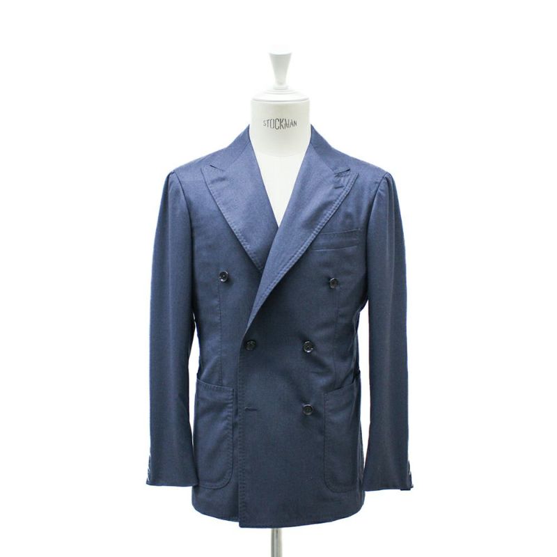 カシミヤ ポロコート ネイビー Model RC-74 | RING JACKET MEISTER ONLINE STORE