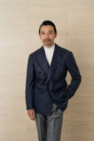 カシミヤ×シルク ジャケット ネイビー Model No-296 | RING JACKET MEISTER ONLINE STORE