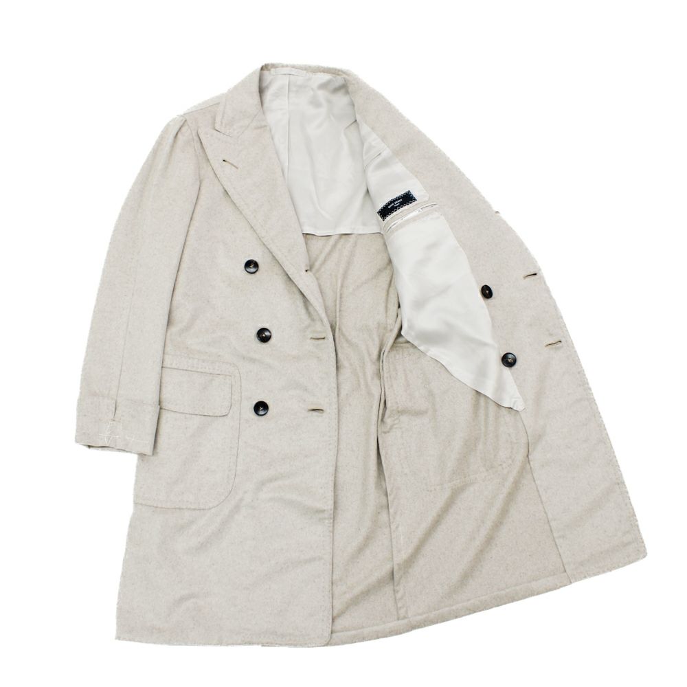 ハンドメイド カシミヤ×ミンク ポロコート | RING JACKET