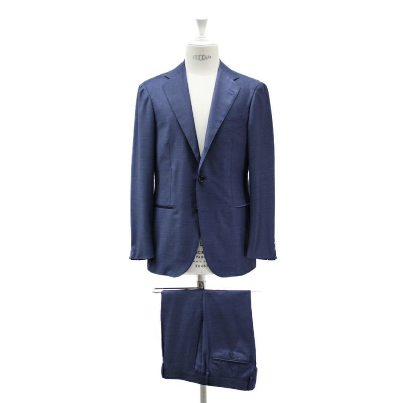 M*h様 【RING JACKET MEISTER】ネイビー無地スーツ 2024 Spring & Summer – Mohair Wool Navy Suit – | RING JACKET