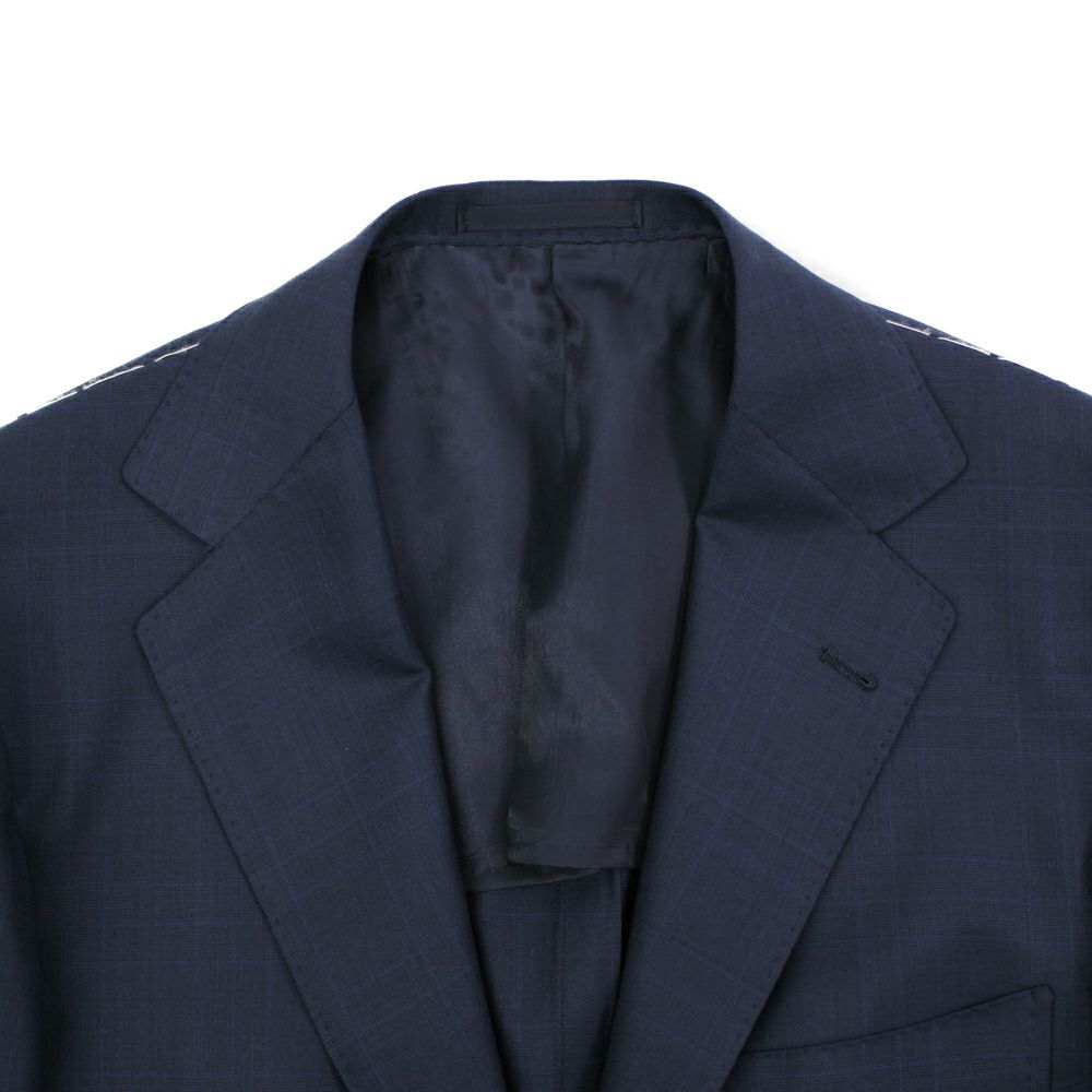 【専用】 RING JACKET Meister ネイビースーツ 52 スーパー160's 4プライ マットウーステッド ネイビースーツ No
