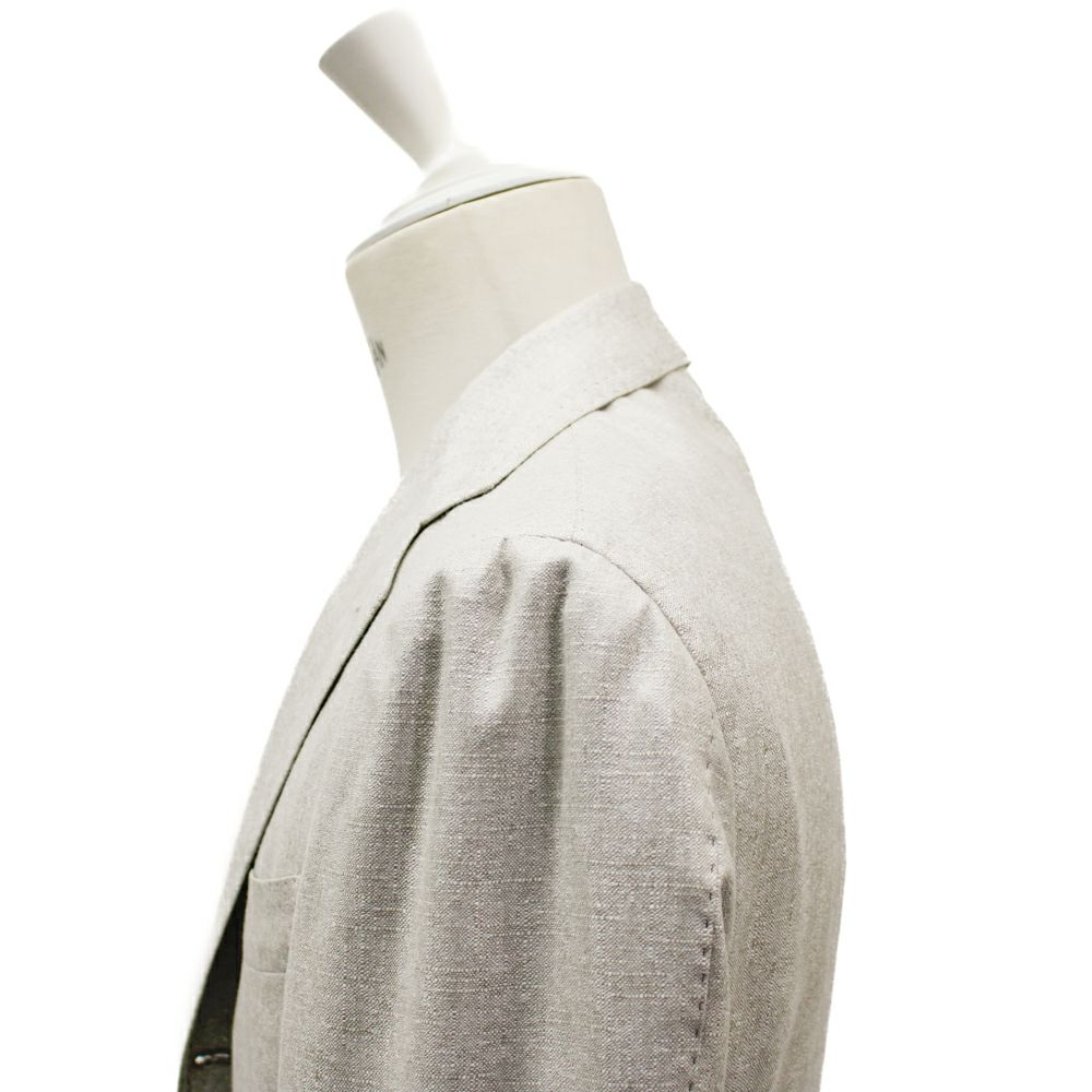 カシミヤ×シルク グレージュ ジャケット No-254 | RING JACKET