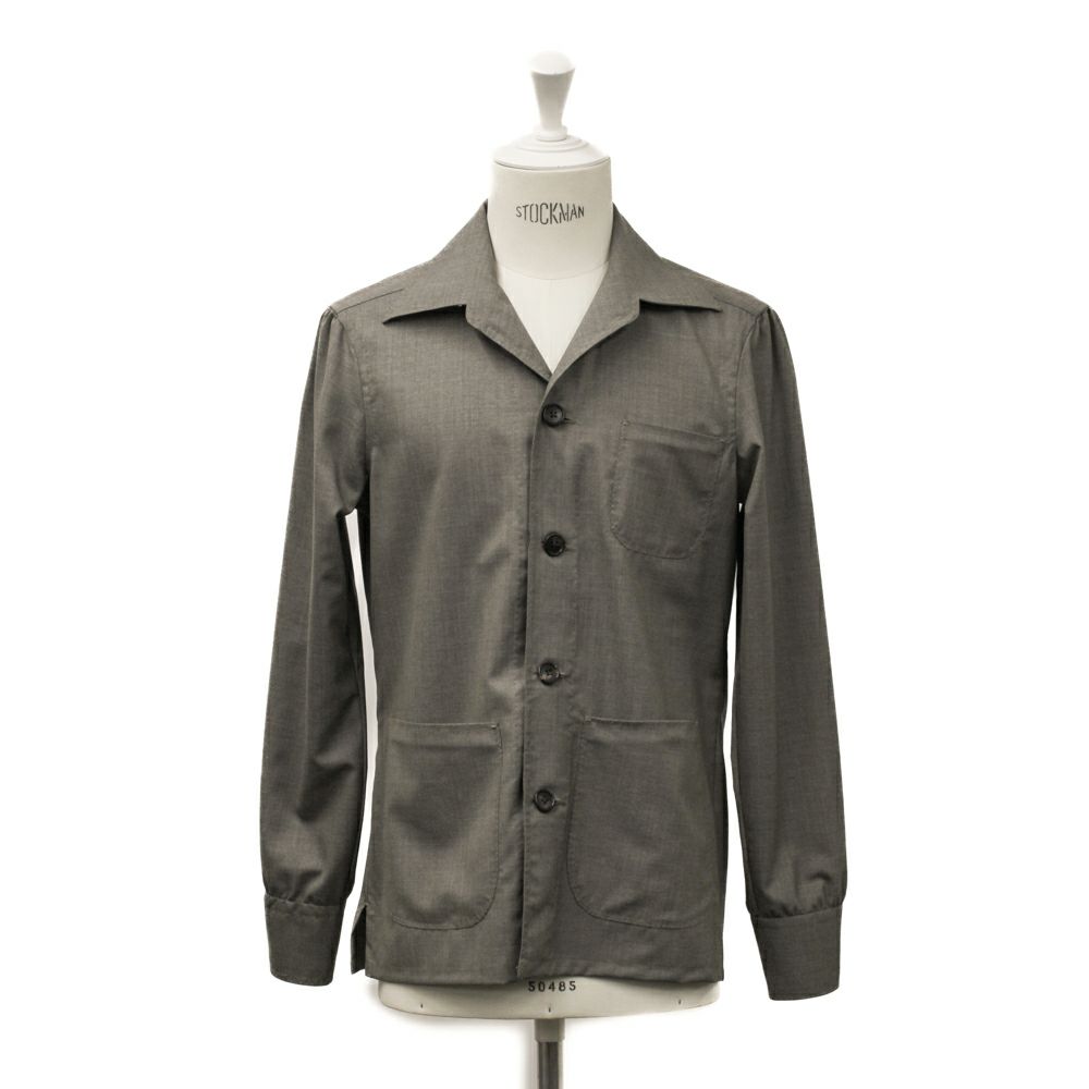 エフォートレスジャケット グレー/グレージュ | RING JACKET
