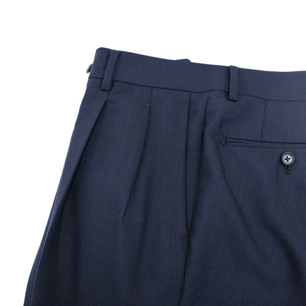 美品✨３ピース イギリス生地 モヘア 麻 リネン 薄手 スーツ a237 imgrc0094869795.jpg