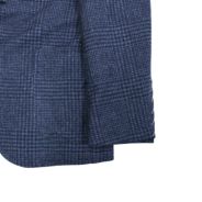 本命ギフト スーパーエクストラファインメリノウール×カシミヤ ネイビー スーツ