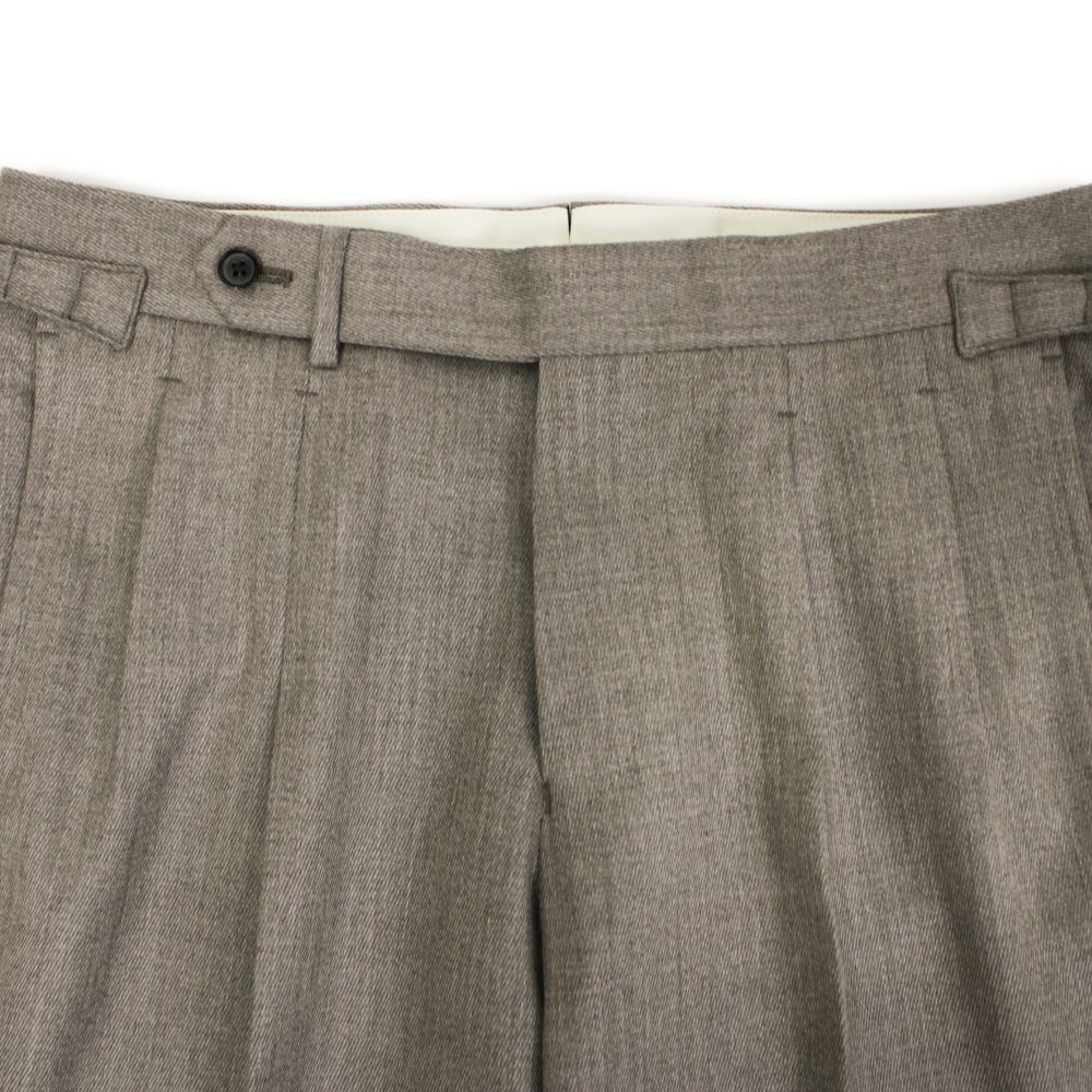 stakee様　BSリネンPグレー2 WEB限定/OUTLET】【SLIM TAPERED_2】【春夏】2釦シングルスーツ