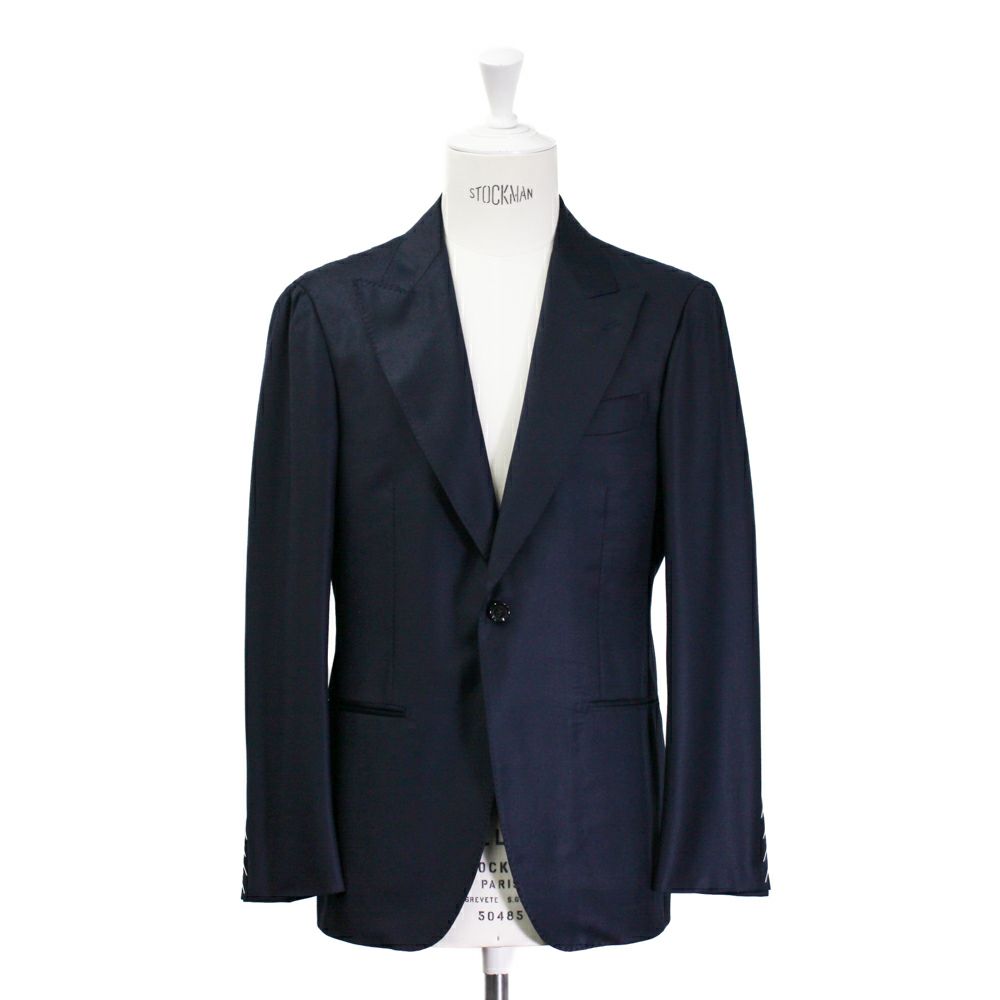 値下げ不可 リングジャケット ロロピアーナ ネイビー シングルスーツ 皆さんお待たせしました！RING JACKET(リングジャケット)Loro