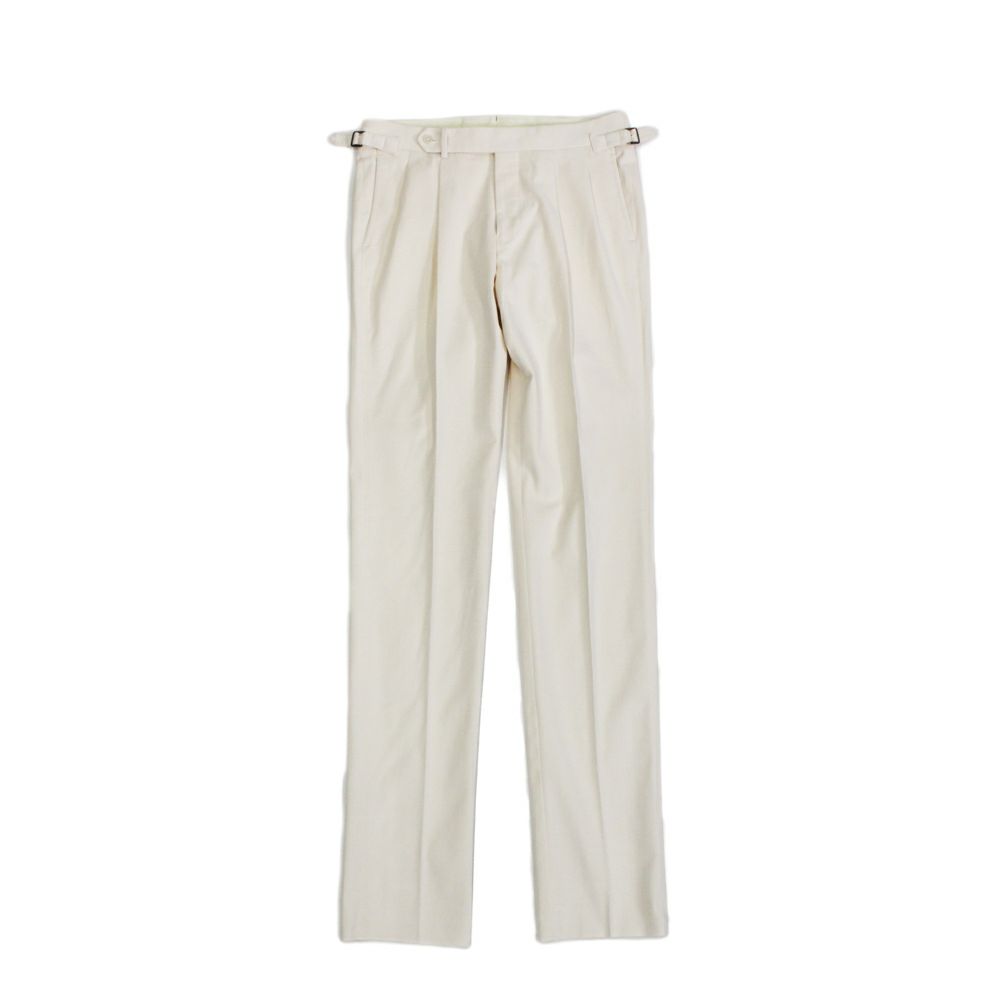 salsation polso パンツ　ホワイト　S Shinzone（シンゾーン）】CHRYSLER PANTS(WHITE) スラックスパンツ