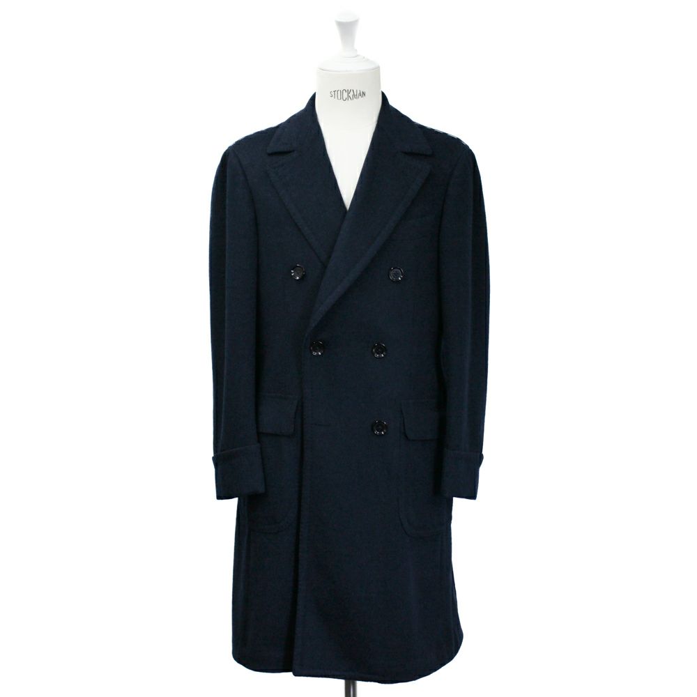 RING JACKET ネイビーウールコート　44 カシミヤ ネイビーポロコート RC-74 | RING JACKET MEISTER