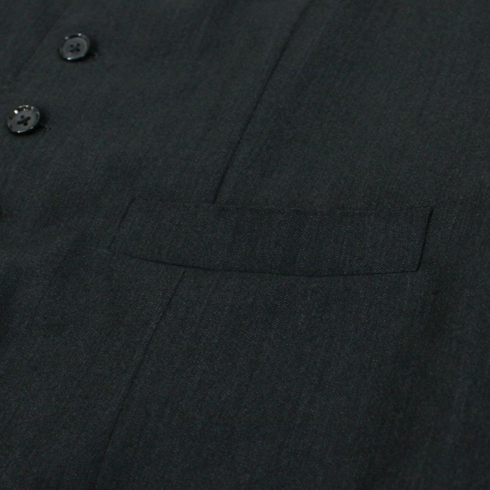 【新品未使用】 SOVEREIGN ウール スーツ/ダークグレー/サイズ48 WEB限定/OUTLET】【SKINNY】ウールブレンド チェスターコート