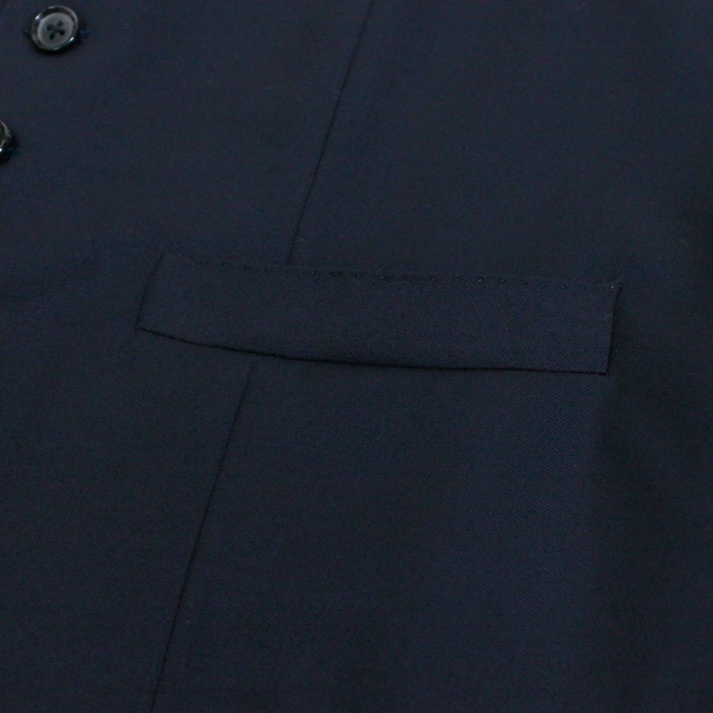 【美品】Ring Jacket ウールサキソニー トラウザーズ ネイビー 44 ◇JAPAN TRAD.◇ウール サキソニー シングル2釦 スーツ Classic