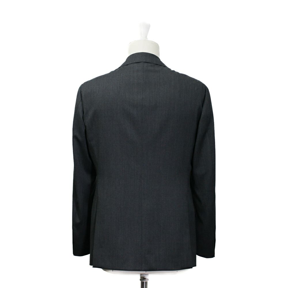 新品未使用RING JACKET ワンプリーツスラックス チャコールグレー46 スーパー110's チャコールグレースーツ | RING JACKET MEISTER