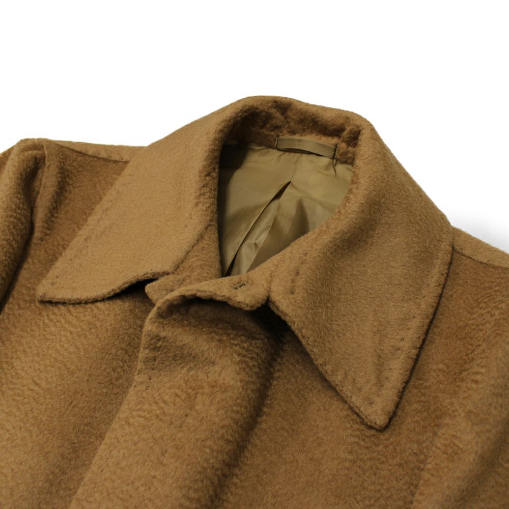 フルハンドメイド キャメルバルカラーコート | RING JACKET MEISTER