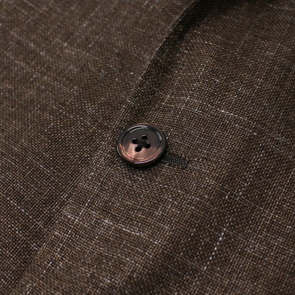 カシミヤ×シルク×リネン ブラウンジャケット No-254 | RING JACKET