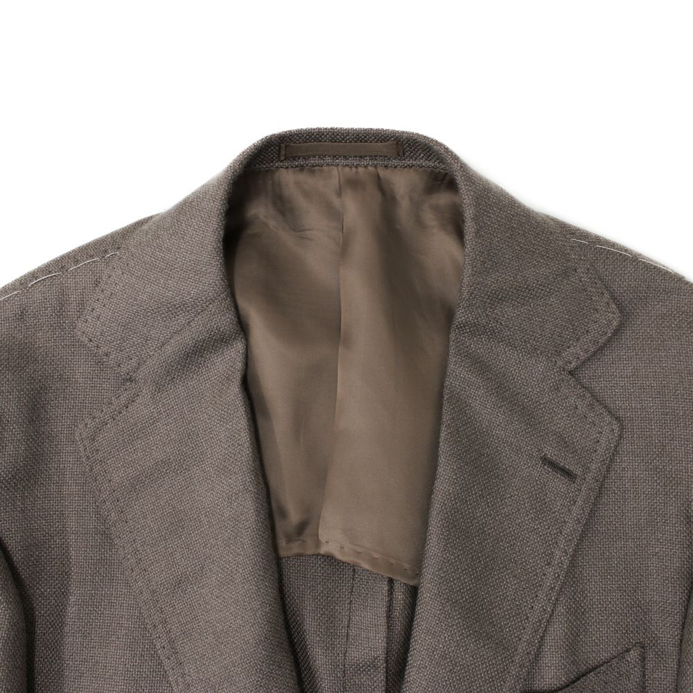 シルク×アラシャンカシミヤ× ブラウンジャケット No-254 | RING JACKET