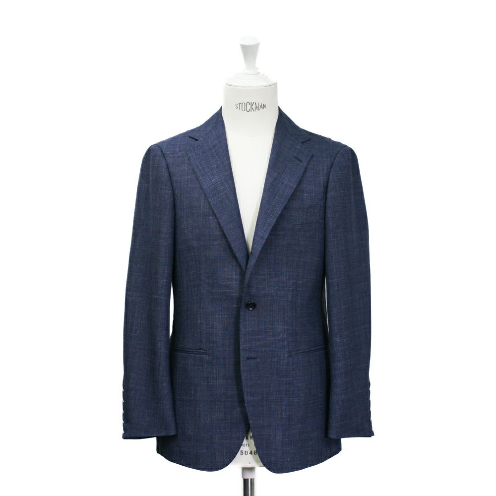 シャドーチェック ネイビースーツ No-253 S-172 | RING JACKET MEISTER